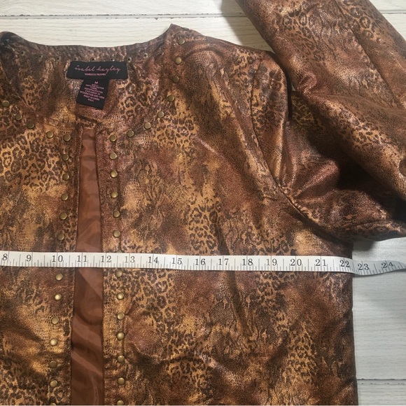 Isabel Hayley Women's Animal Print Jacket Blazer Sz Medium - Picture 5 of 7